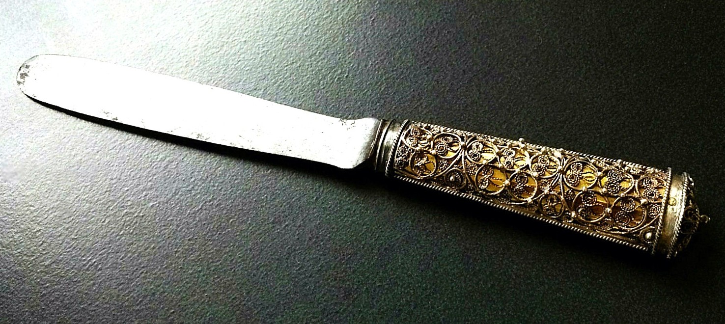 Antique
              Swedish Circumcision Knife